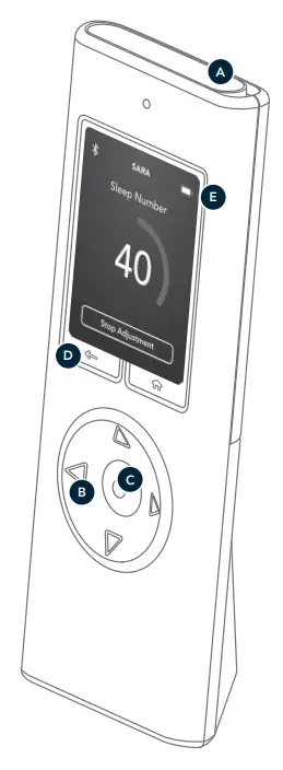 sleep number Climate360 Smart Remote - Fig 2