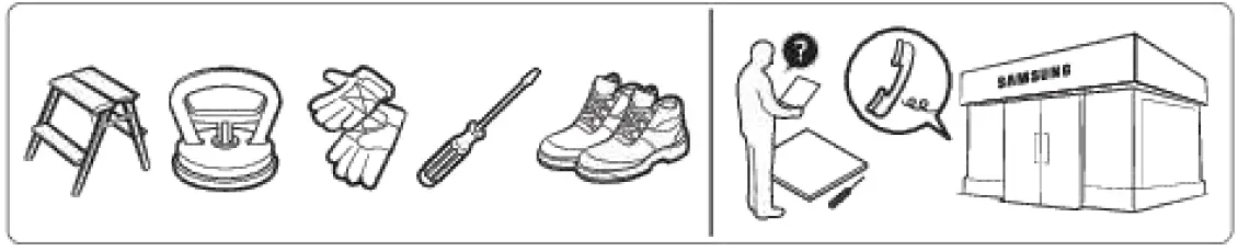 SAMSUNG RA-F36DB3C0 Bespoke 3-Door French Door Refrigerator Bottom Panel 02