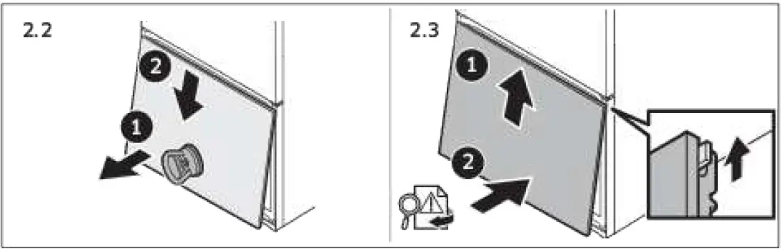 SAMSUNG RA-F36DB3C0 Bespoke 3-Door French Door Refrigerator Bottom Panel 09.