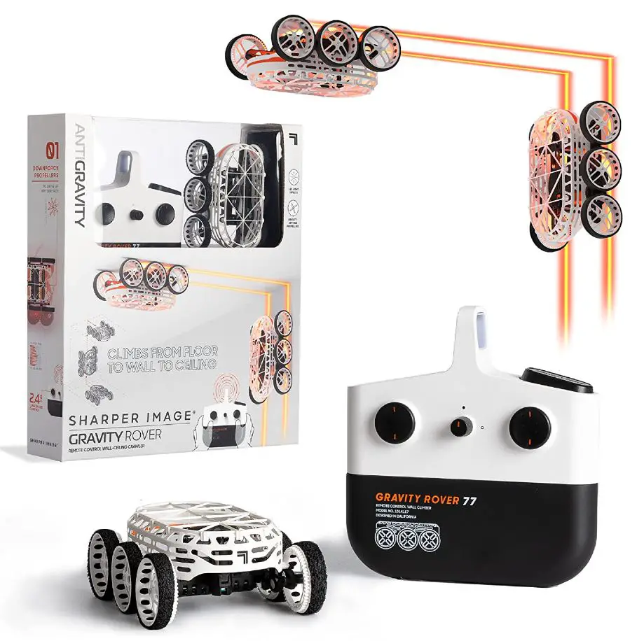 Sharper Image Remote Control Rc Gravity Rover Wall-ceiling Climber Instruction Manual