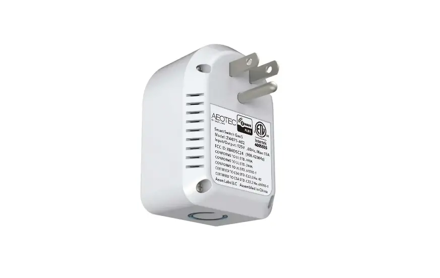 Aeotec Smart Switch Gen5 Zw075-a02 Manual Aeotec Smart Switch Gen5 Zw075-a02 Manual