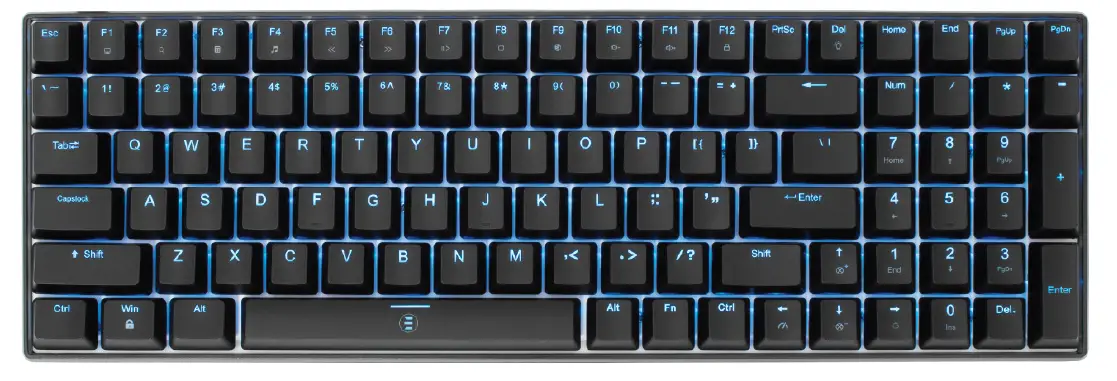 WHITE SHARK ESL-K2 KATANA 100 Keys Mechanical Gaming Keyboard