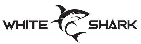 white shark logo