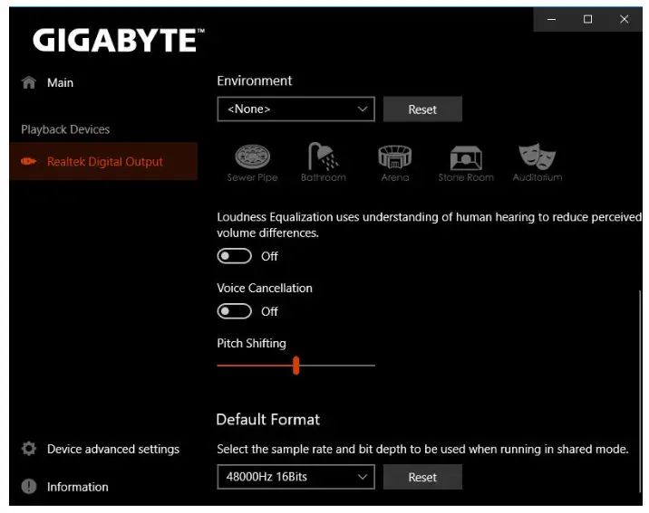 GIGABYTE ALC4080 CODEC Configuring Audio Input and Output - 12