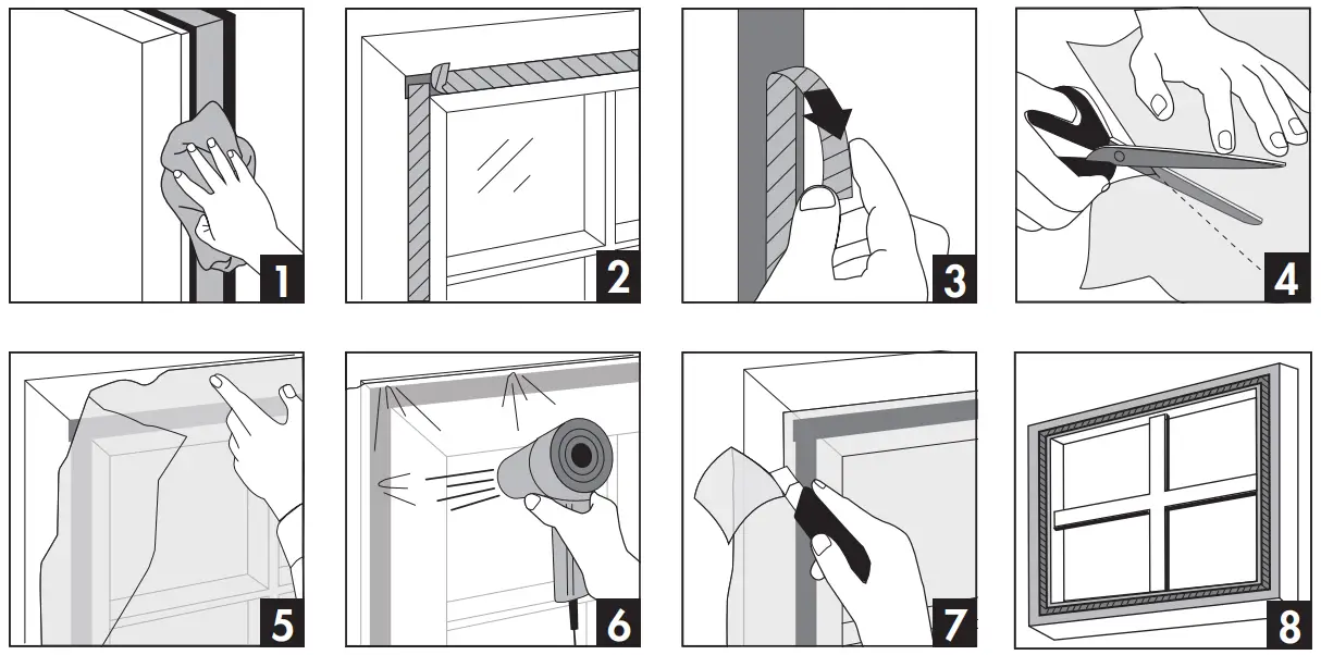 3M D131159 Window Insulation Kit Set of 3 - fig 1