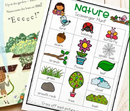 SPARK MORE PLAY Sense OF Touch Scavenger Hunt