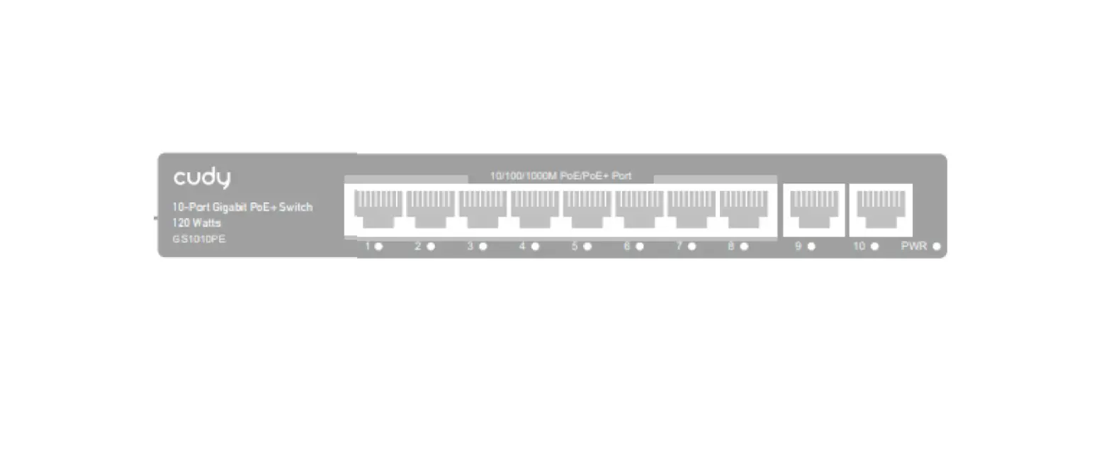 Cudy Gs1010pe 10-port Gigabit Poe Plus Switch User Manual Cudy Gs1010pe 10-port Gigabit Poe Plus Switch User Manual