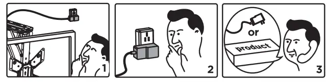 SpeaKa PROFESSIONAL SP-TVCM-510 Motorised TV Ceiling Mount - Figrue 14