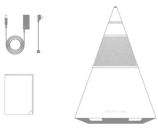 TRETTITRE Snow Peak Portable Hi-Fi Bluetooth Speake - 1