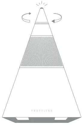 TRETTITRE Snow Peak Portable Hi-Fi Bluetooth Speake - 3