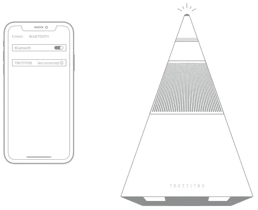 TRETTITRE Snow Peak Portable Hi-Fi Bluetooth Speake - 4