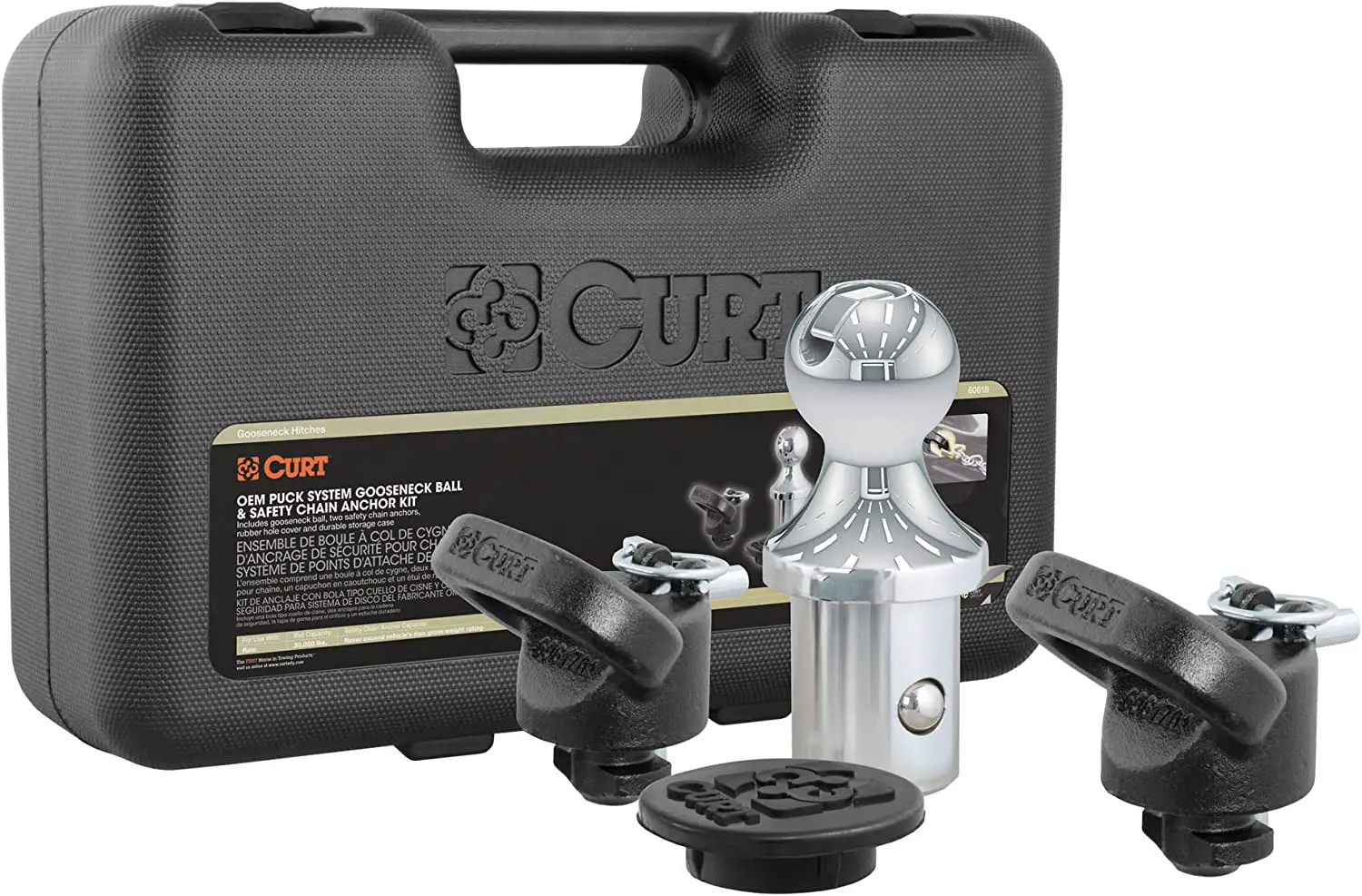CURT-60618-OEM-Puck-System-Gooseneck-Ball-and-Safety-Chain-Anchor-Kit-product