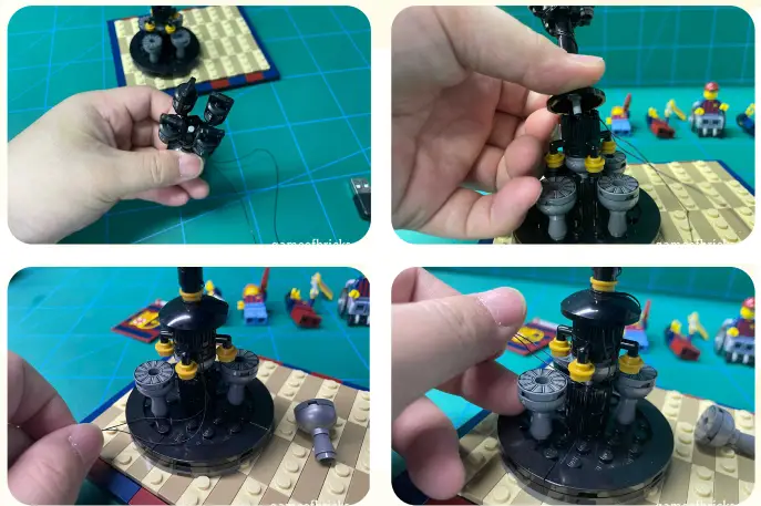 GAME OF BRICKS 40485 Light Kit for FC Barcelona Celebration - 3