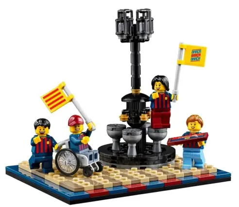 GAME OF BRICKS 40485 Light Kit for FC Barcelona Celebration