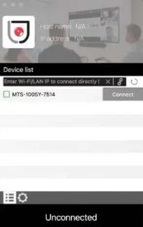 laia MTS-100SY - How to use Sharer App 3