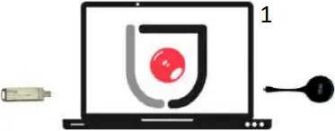 laia MTS-100SY - How to use myTeam Sharer Dongle 1