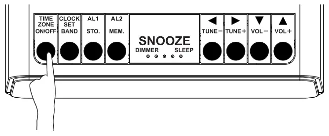 iTOMA CKS2100 Alarm Clock with Radio - fig 1