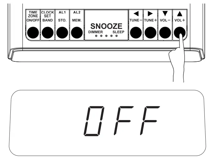 iTOMA CKS2100 Alarm Clock with Radio - fig 2