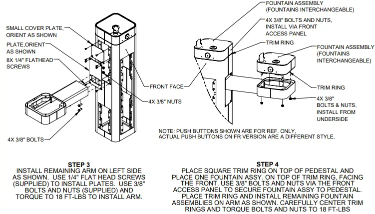 Haws-3603FR-Outdoor-Triple-Drinking-Fountain-fig-6