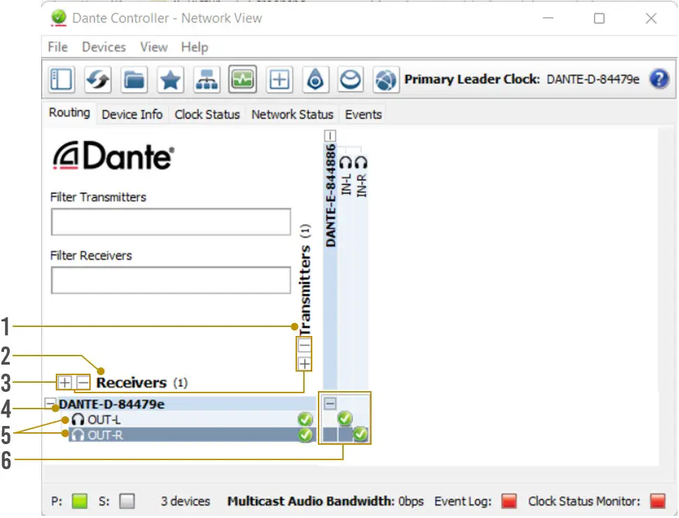 AVPro edge AC DANTE E 2 Channel Analog Audio Input Dante Encoder - Device Configuration