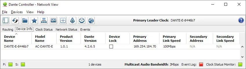 AVPro edge AC DANTE E 2 Channel Analog Audio Input Dante Encoder - Installation 2