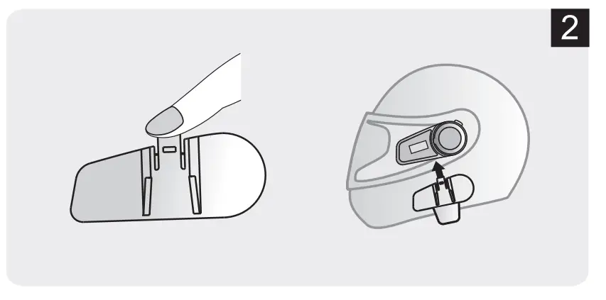 FODSPORTS FX6 S Bluetooth Helmet Intercom - Device1