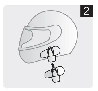 FODSPORTS FX6 S Bluetooth Helmet Intercom - Step1