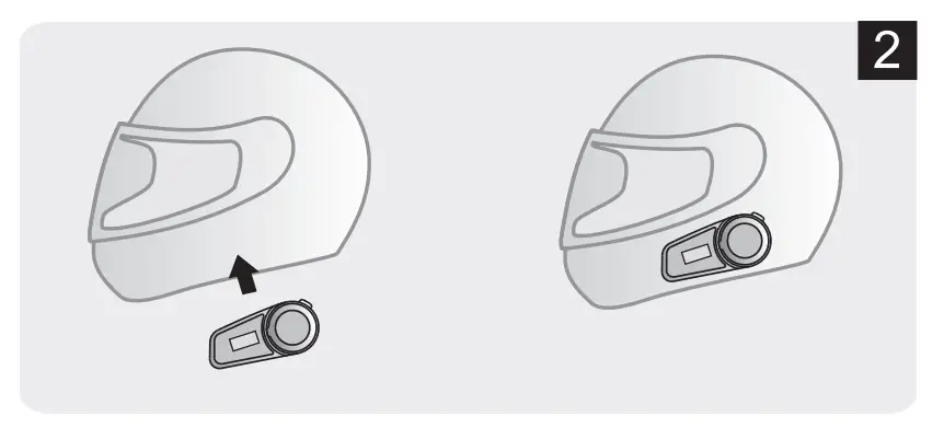 FODSPORTS FX6 S Bluetooth Helmet Intercom - sticker 1