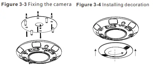 SUNELL SN-IPV57 80HDR Panorama Fisheye Network Camera - camera