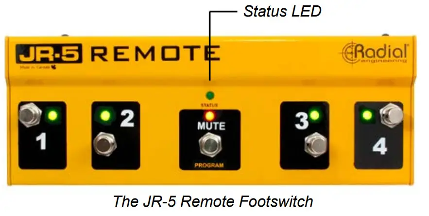 Radial JX42 V2 Guitar & Amp Switcher - fig 13