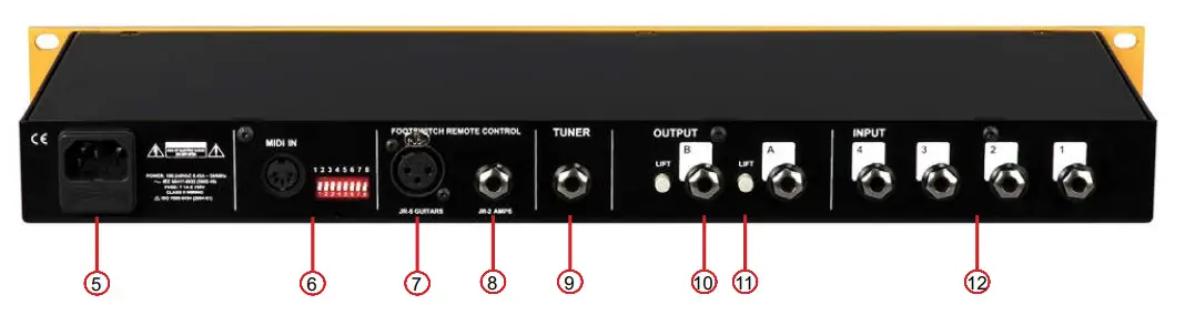 Radial JX42 V2 Guitar & Amp Switcher - fig 3