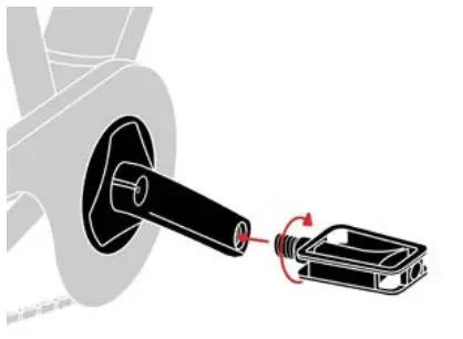 LeKKeR Jordaan 3-Speed Mens bicycle - Fitting the pedals 2