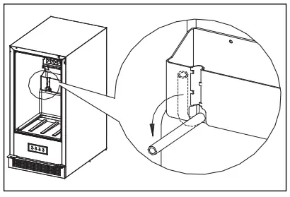 Silhouette DIM32D1BSSPR 15 Inch Undercounter Ice-Note