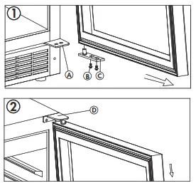 Silhouette DIM32D1BSSPR 15 Inch Undercounter Ice- PANEL55