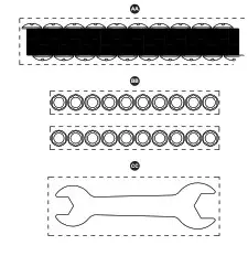 GPH 33.5” Solid Steel Fire Ring - LISTA DE PIEZAS DE REPUESTO2