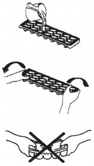 Using Your Ice Cube Tray