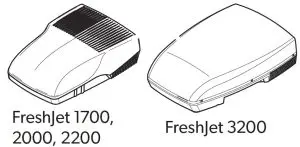 DOMETIC FreshJet 1700, 2000, 2200