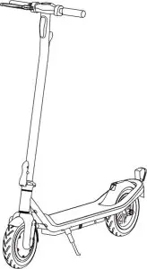 DENVER SCO-85351 THOR Electric Scooter