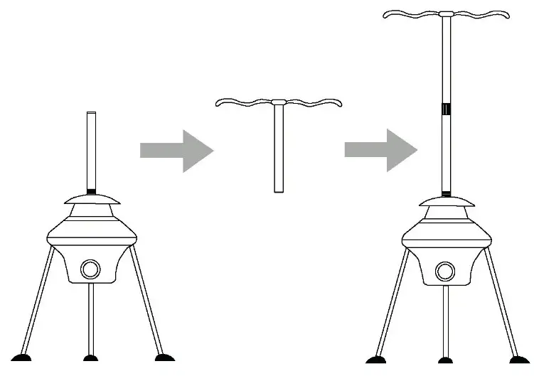 tevo HDB003 Bennett Read DriBuddi Laundry Dryer- ASSEMBLY 3