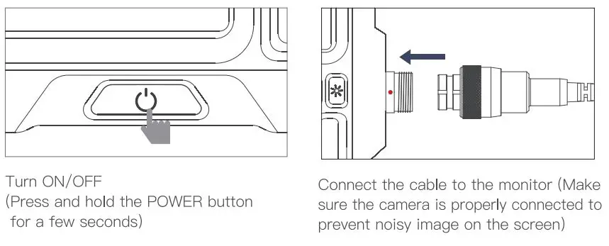 10DM NTS500 Industrial Borescope User Manual - Instructions