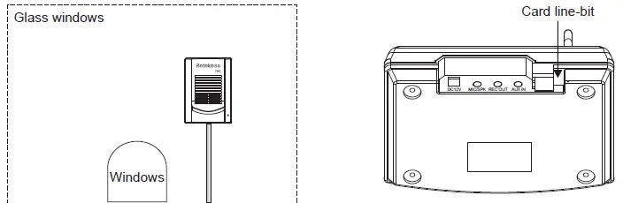 RETEKESS TW101 Window Counter Intercom fig 3