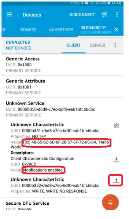 JINOU BLE5 0 Serial Adapter - Application examples 3