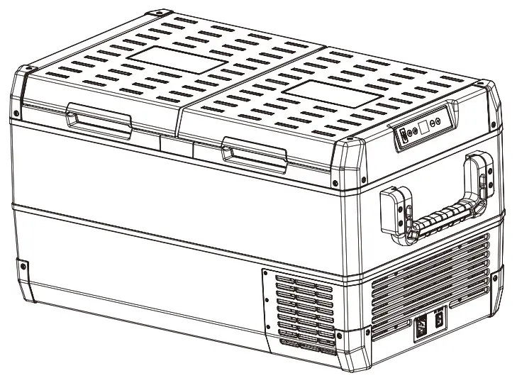 GD JG Electronic FC75 Cooling Box Coolfreeze - Cover