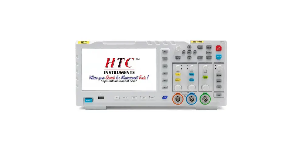 Htc Instruments Dso-10100s Oscilloscope Instruction Manual
