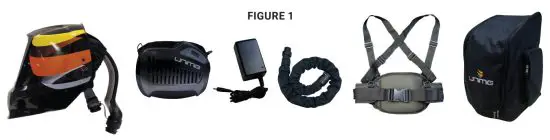 UNiMiG U21014K Papr Helmet - FIGURE 1