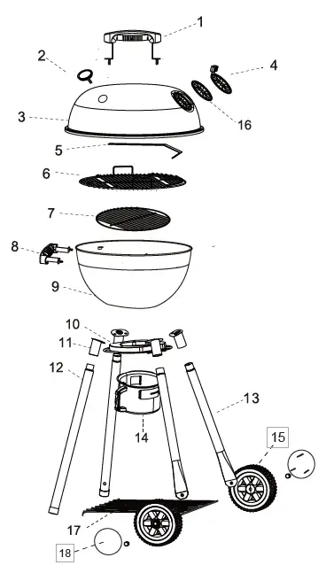 Charmate-CM155-029-Marshall-Kettle-Barbecue-1