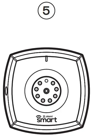 atomi smart AT1348 Smart WiFi Garage Opener - Plug in your smart device