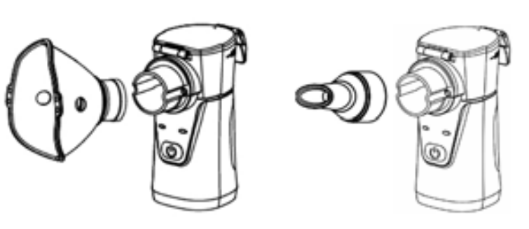 promed INH 2 1 Inhaler 6x Ultrasonic Inhaler Medisana - normal