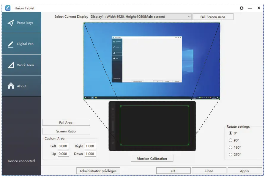 Huion KAMVAS Pro 16- 23
