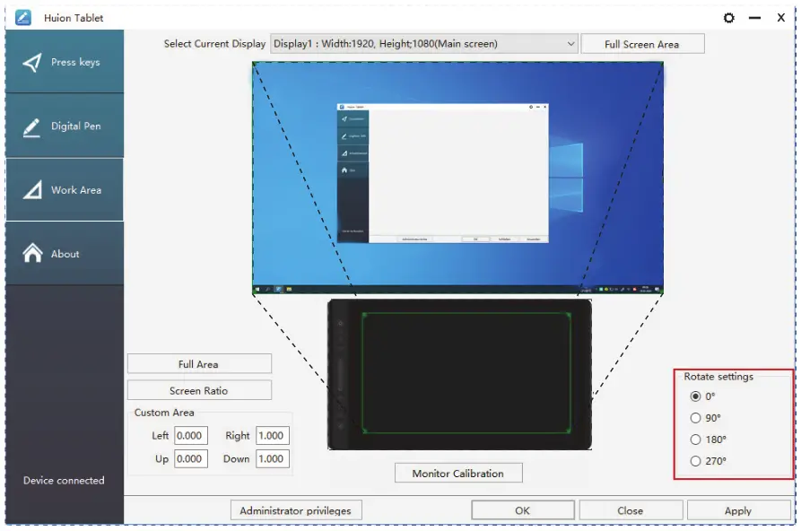 Huion KAMVAS Pro 16- 25